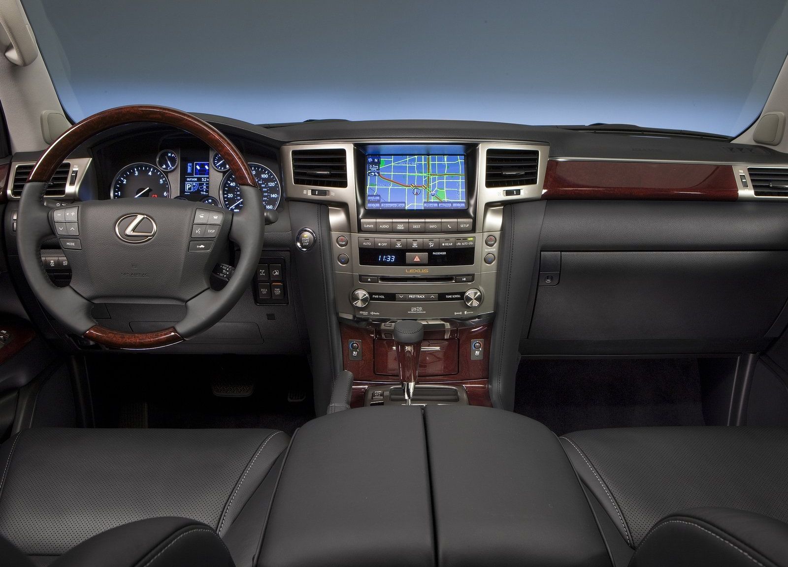 Lexus LX - interior, photo 1